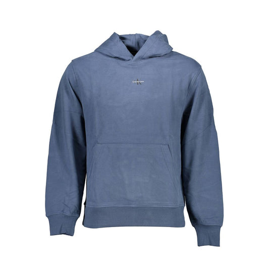 Jersey azul de algodón para hombre