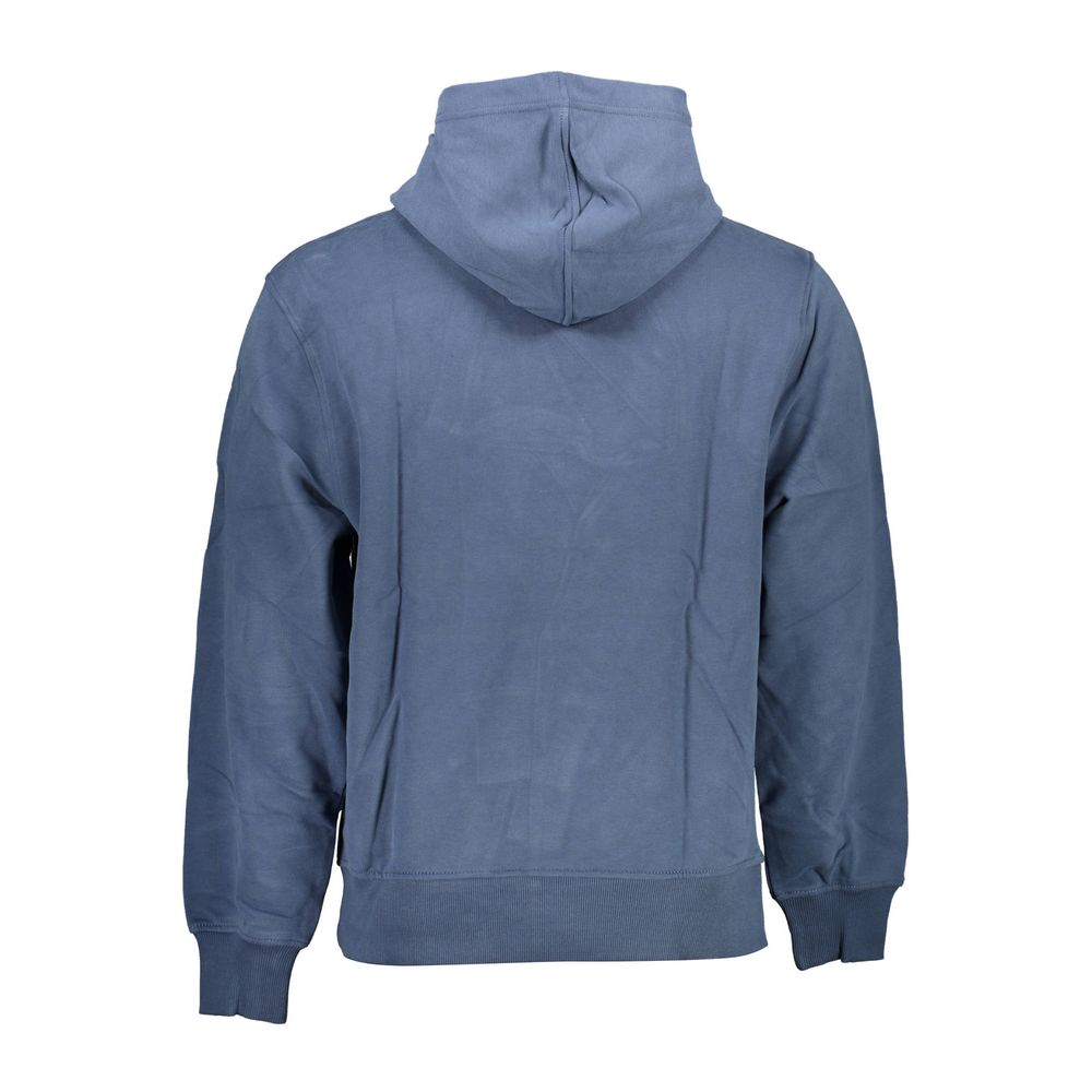 Jersey azul de algodón para hombre
