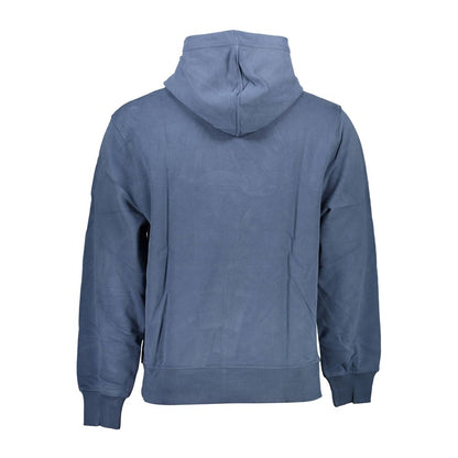 Jersey azul de algodón para hombre