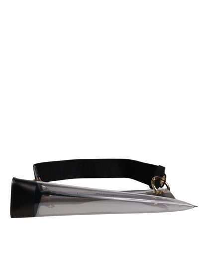 Clear PVC Leather Pouch Shoulder Strap Bag