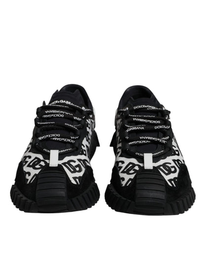 Zapatillas NS1 Low Top Lace Up Logo Negro