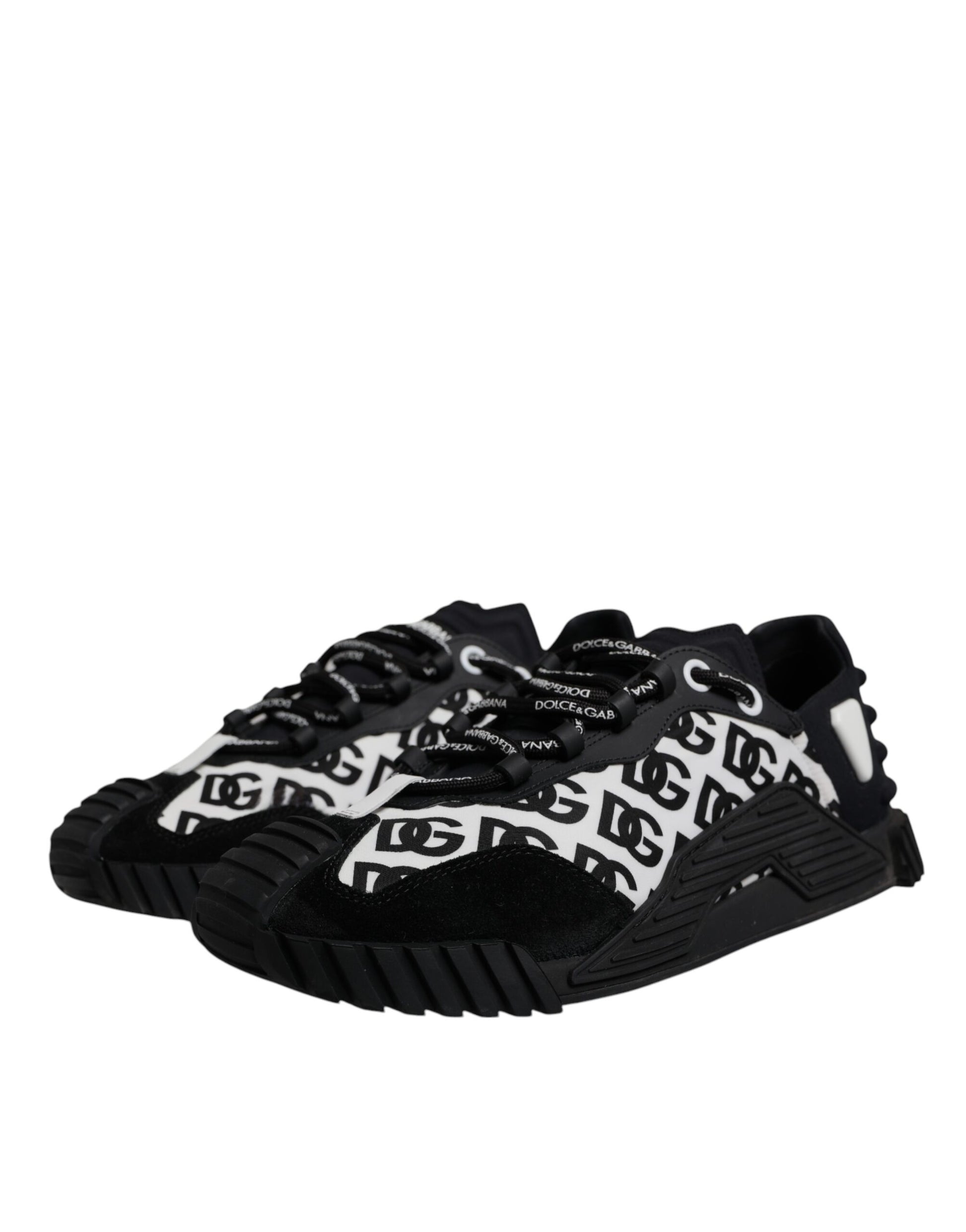 Zapatillas NS1 Low Top Lace Up Logo Negro