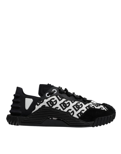 Zapatillas NS1 Low Top Lace Up Logo Negro