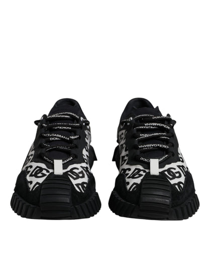 Zapatillas NS1 Low Top Lace Up Logo Negro
