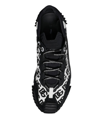 Zapatillas NS1 Low Top Lace Up Logo Negro