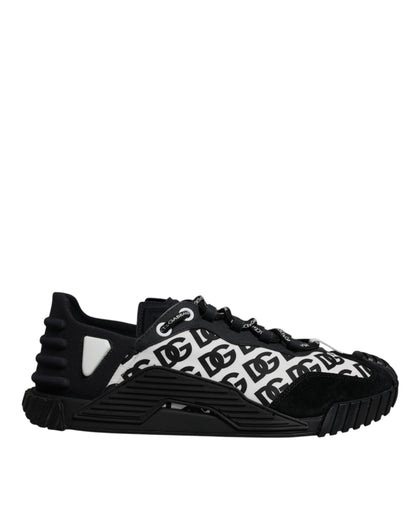 Zapatillas NS1 Low Top Lace Up Logo Negro