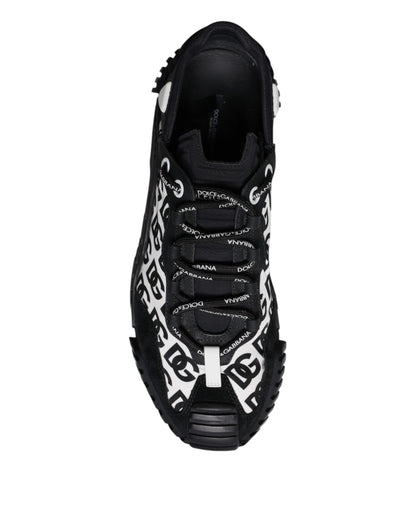 Zapatillas NS1 Low Top Lace Up Logo Negro