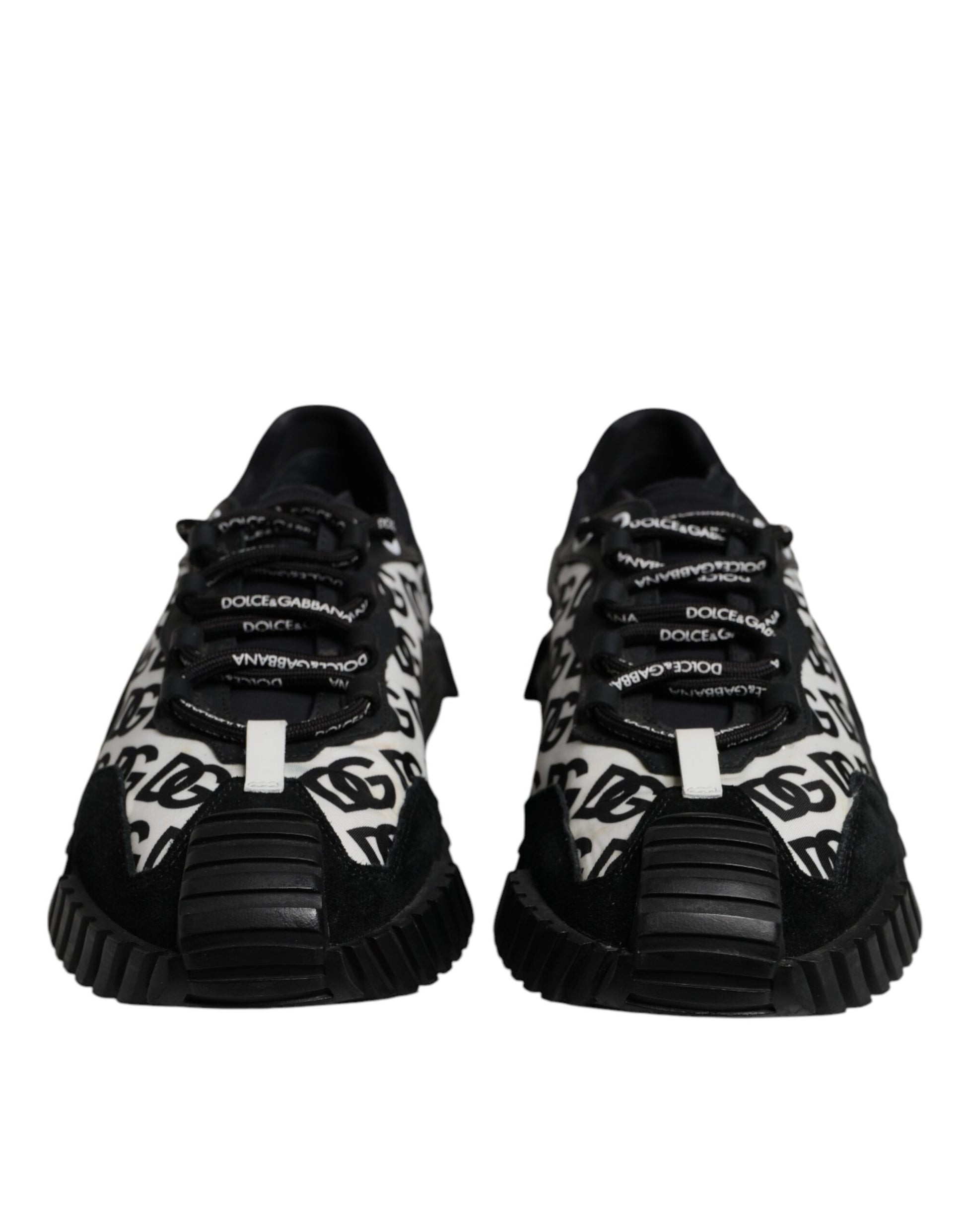 Black Logo Lace Up Low Top NS1 Sneakers Shoes