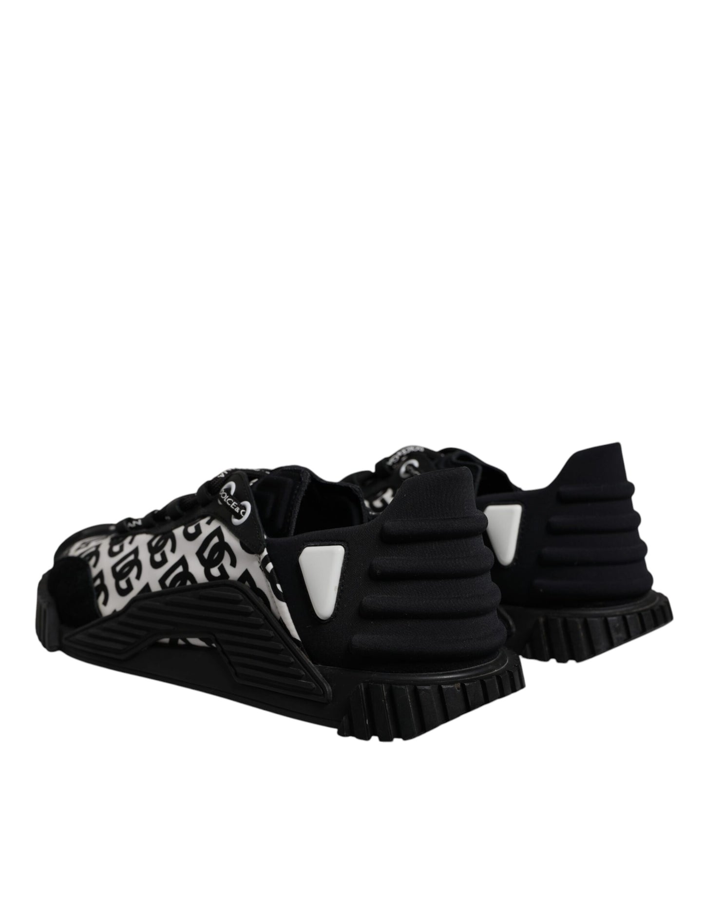 Black Logo Lace Up Low Top NS1 Sneakers Shoes