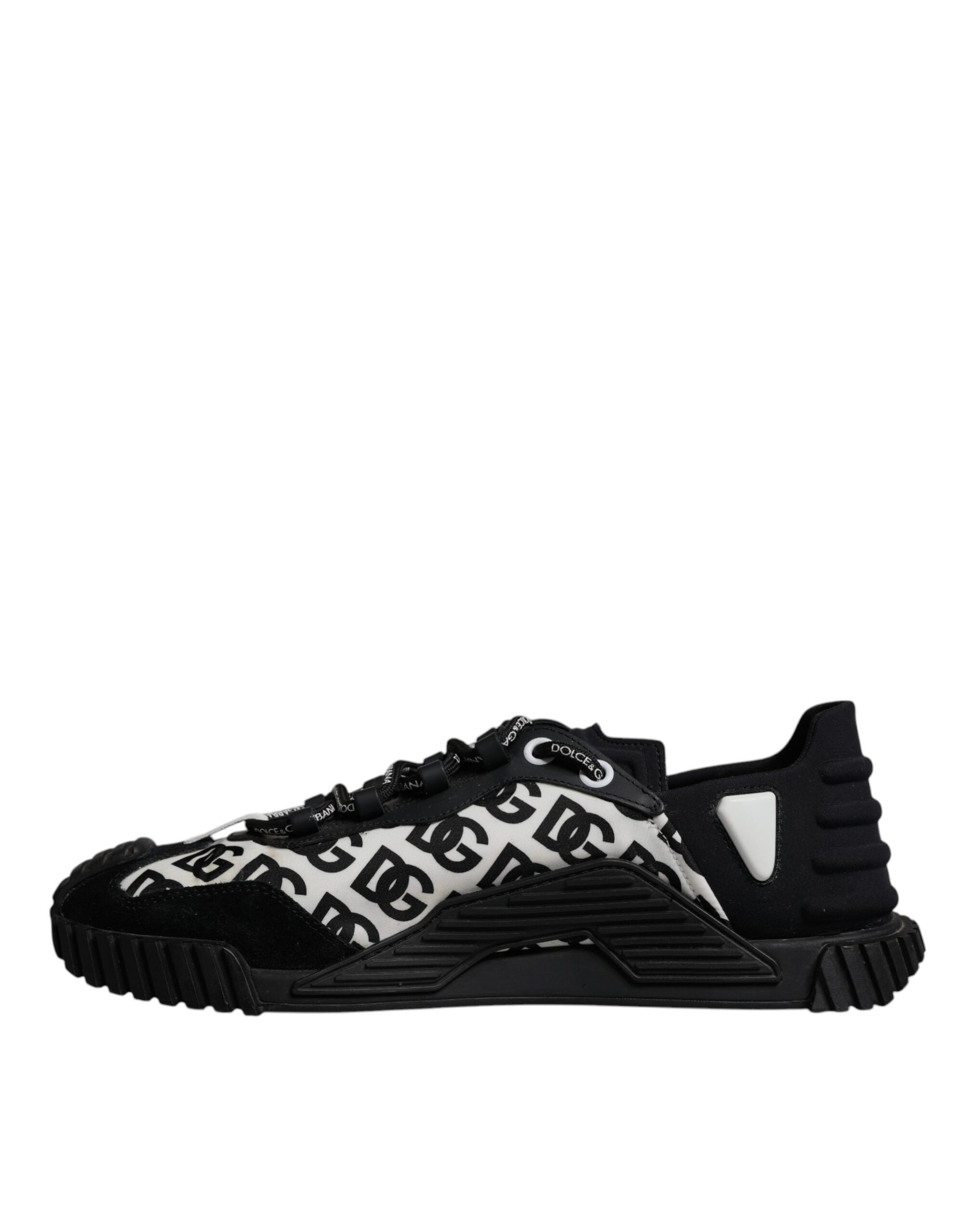 Black Logo Lace Up Low Top NS1 Sneakers Shoes