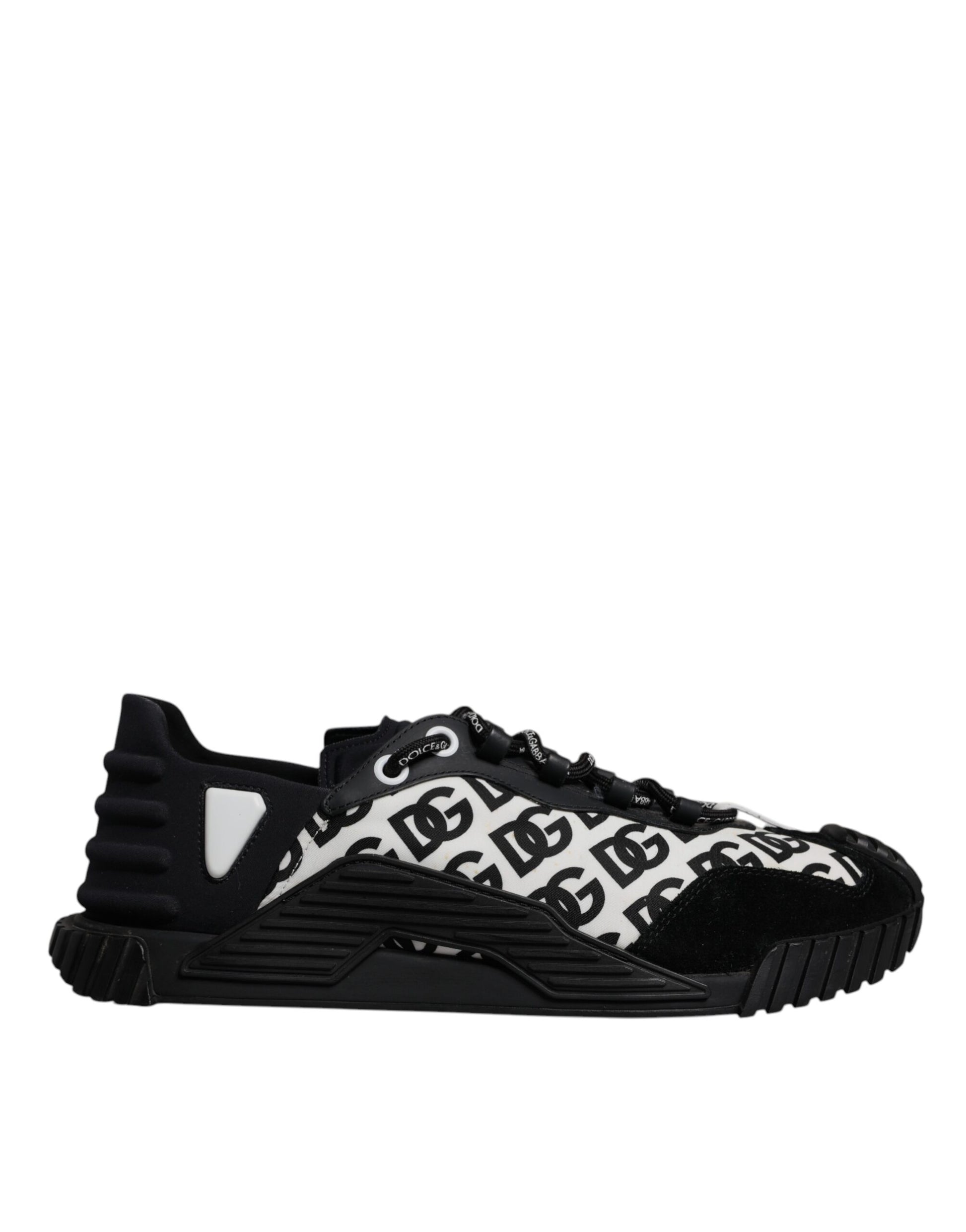 Black Logo Lace Up Low Top NS1 Sneakers Shoes