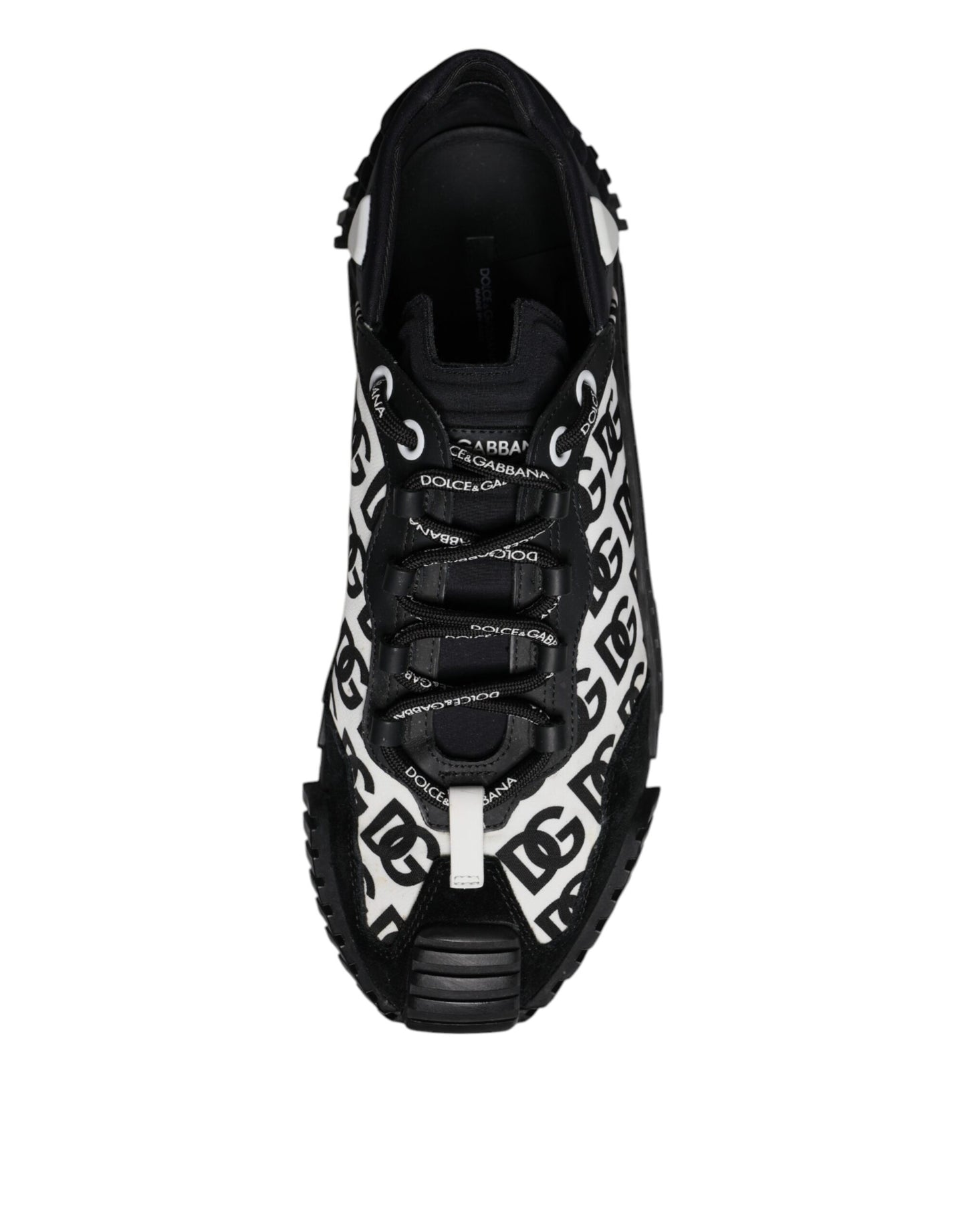 Black Logo Lace Up Low Top NS1 Sneakers Shoes
