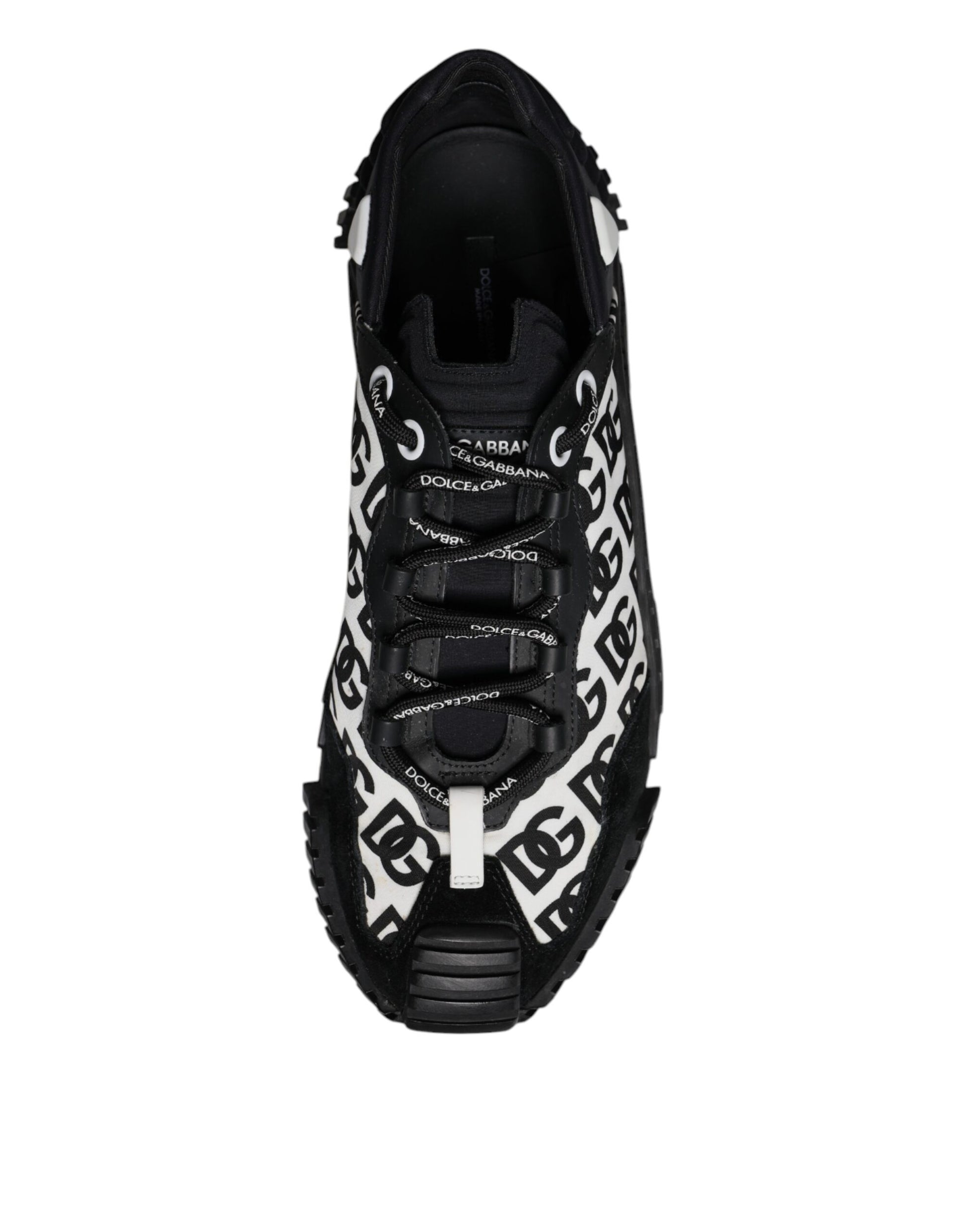 Black Logo Lace Up Low Top NS1 Sneakers Shoes