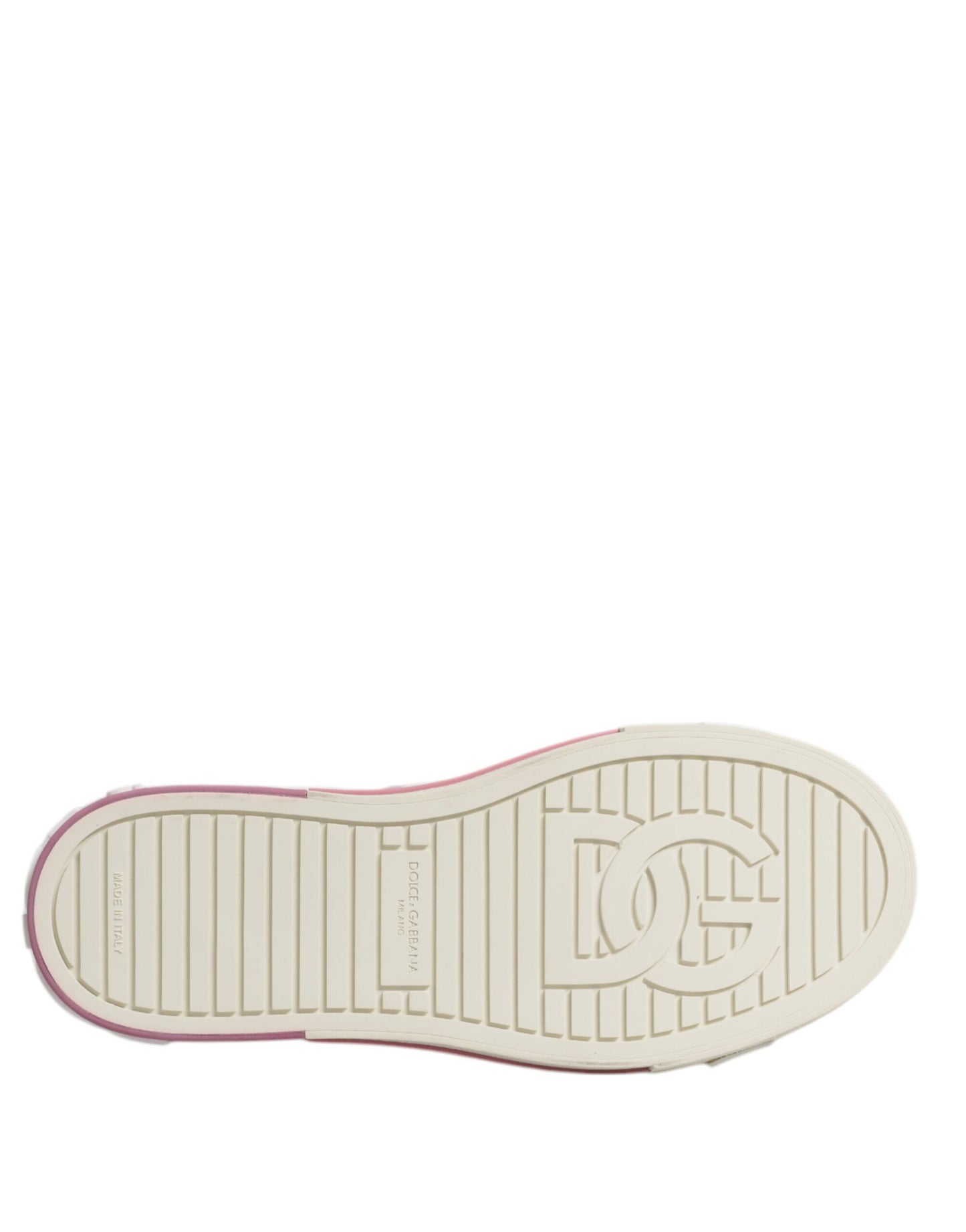 White Pink Leather Low Top Sneakers Shoes