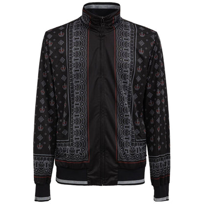 Jersey negro de poliéster