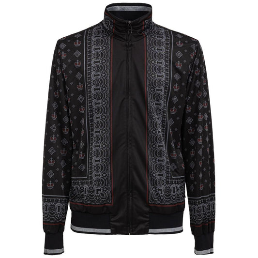 Jersey negro de poliéster