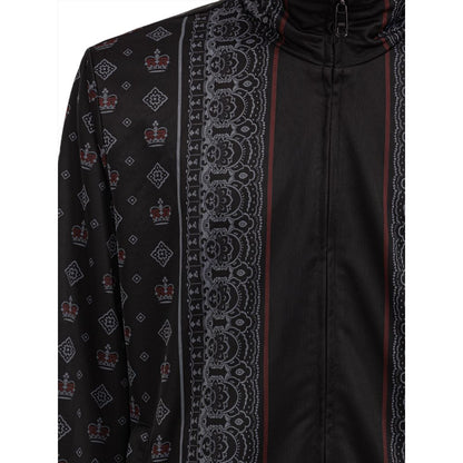 Jersey negro de poliéster