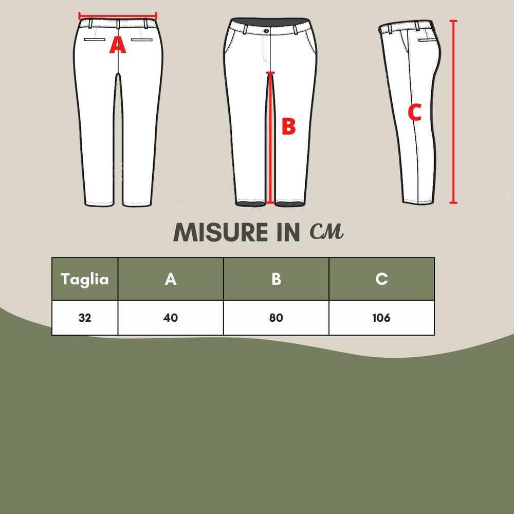 Vaqueros y pantalones de algodón marrón