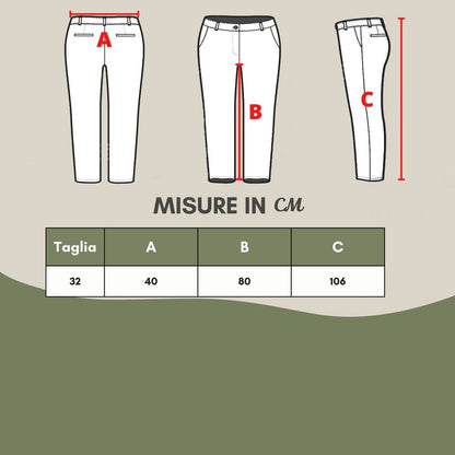 Vaqueros y pantalones de algodón marrón