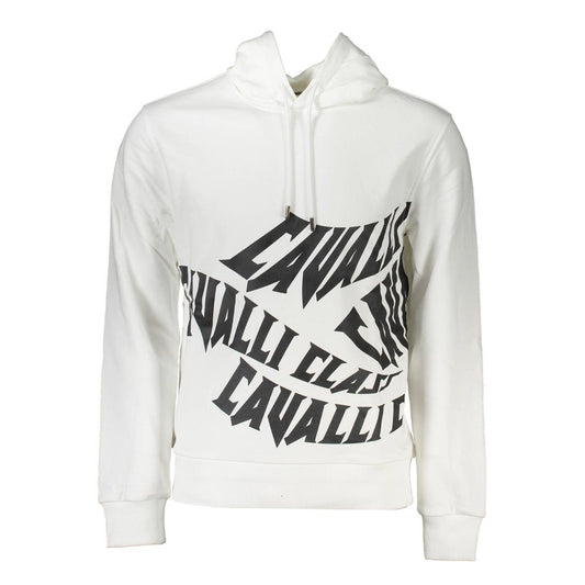 Sudadera blanca de algodón para hombre