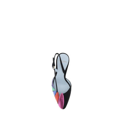 Foliefoliage slingback Pumps