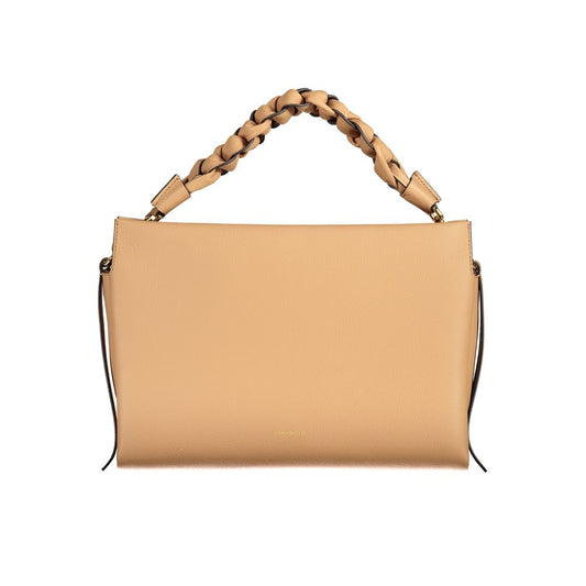 Bolso de piel marrón