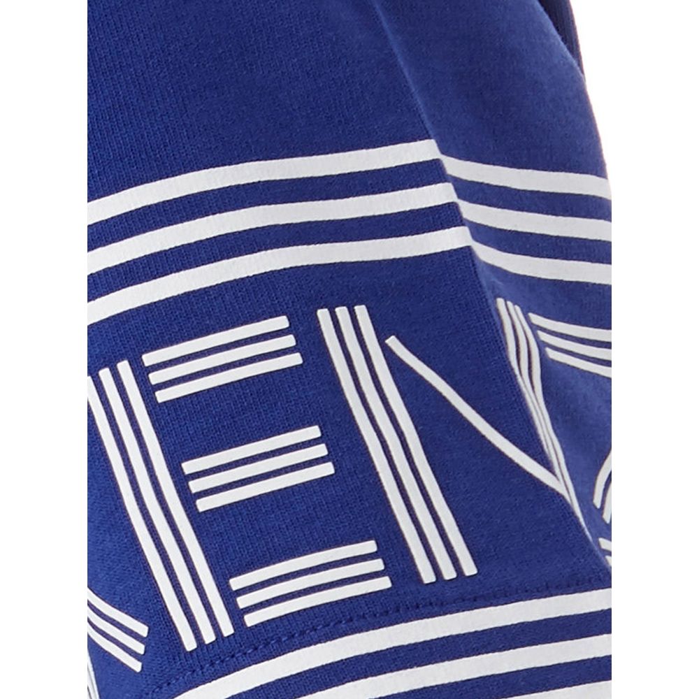 Elegante camiseta azul de algodón para un confort con estilo