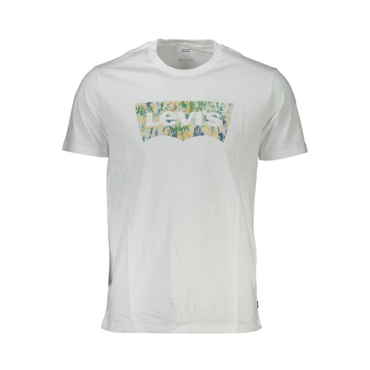 Camiseta blanca de algodón
