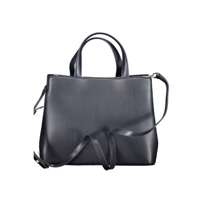 Bolso de polietileno azul