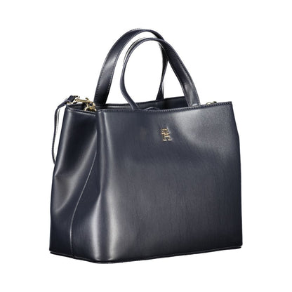 Bolso de polietileno azul