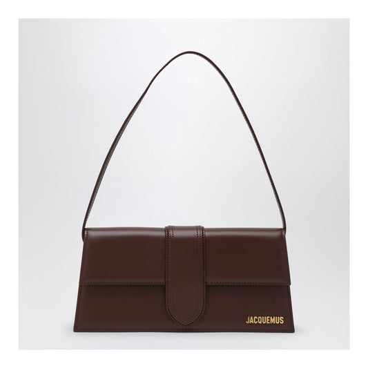 Bolso de piel marrón