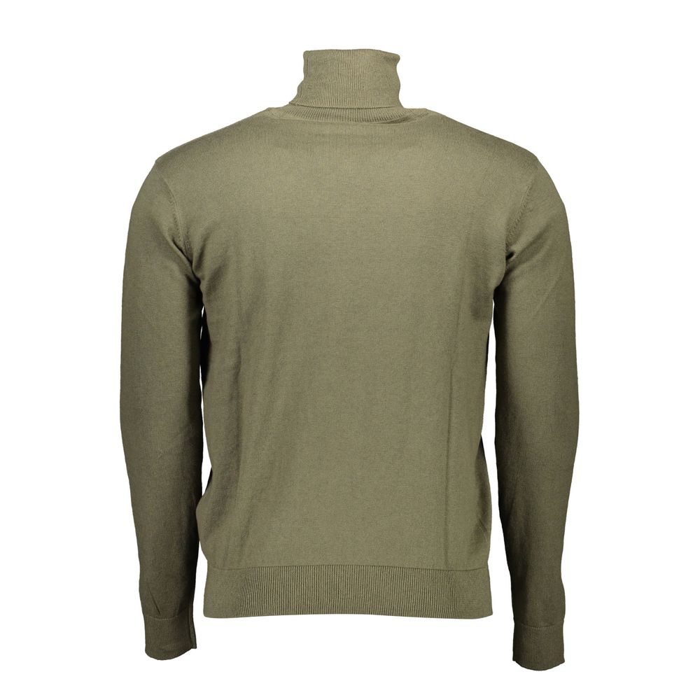 Jersey verde de algodón para hombre