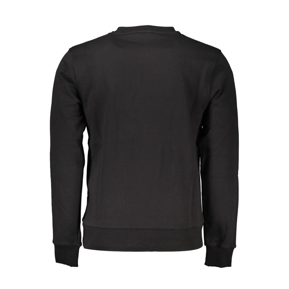 Jersey Negro Algodón Hombre