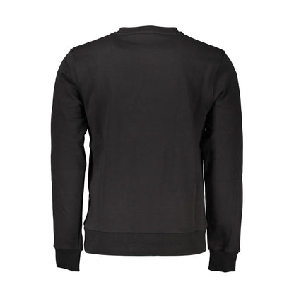 Jersey Negro Algodón Hombre