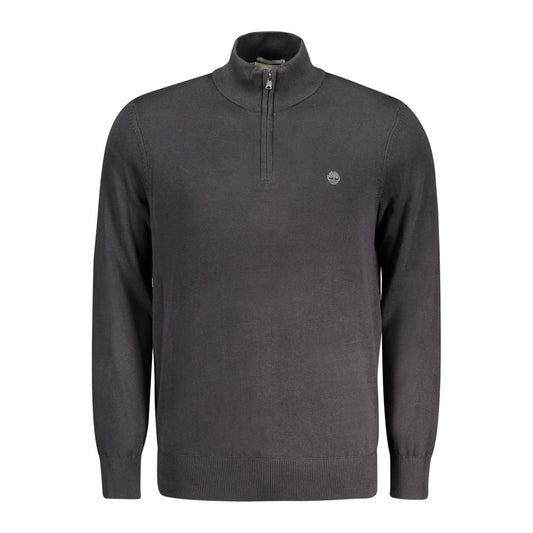 Jersey Negro Algodón Hombre