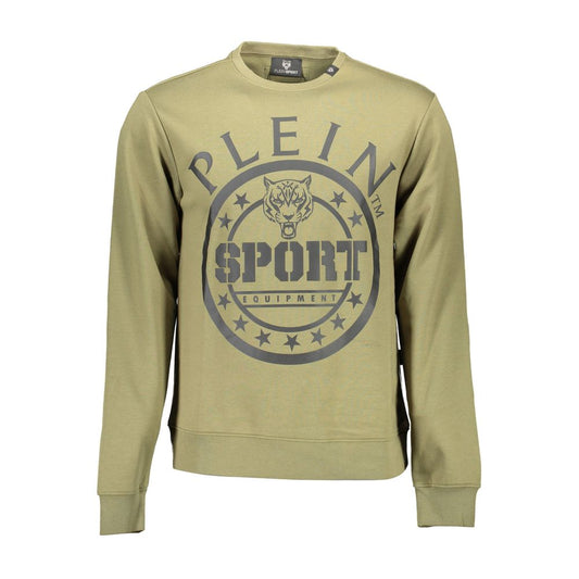 Jersey verde de algodón para hombre