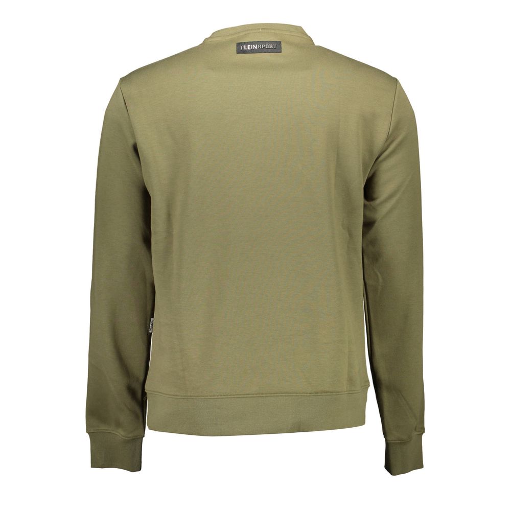 Jersey verde de algodón para hombre