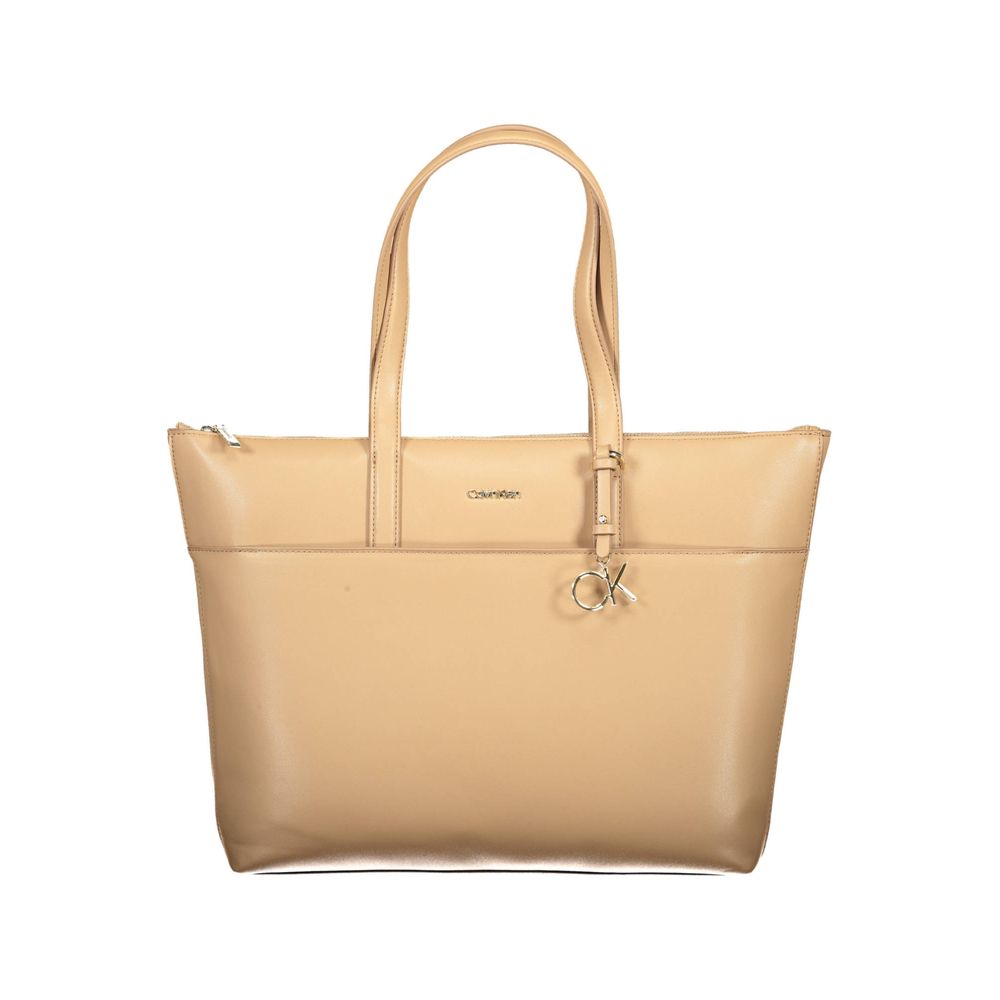 Bolso Mujer Poliéster Beige