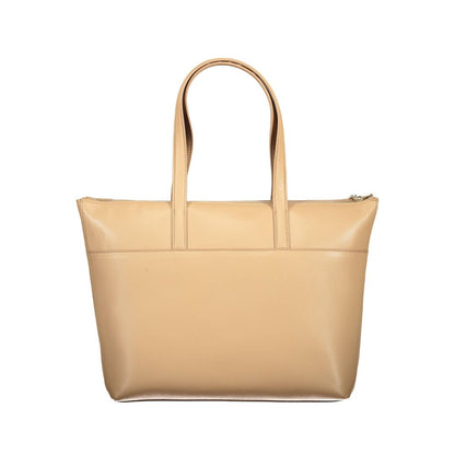 Bolso Mujer Poliéster Beige