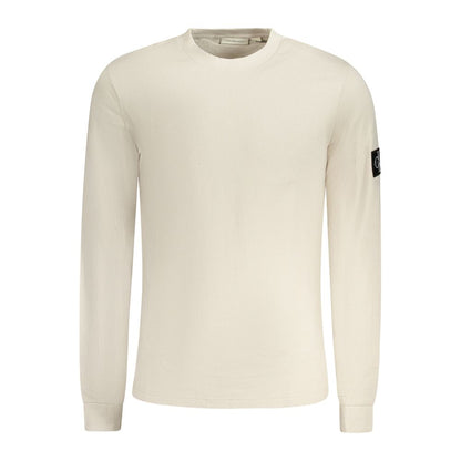 Jersey Beige Algodón Hombre