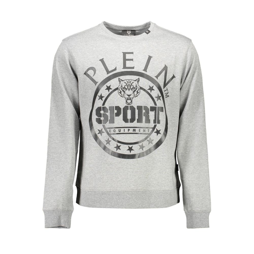 Jersey gris de algodón para hombre