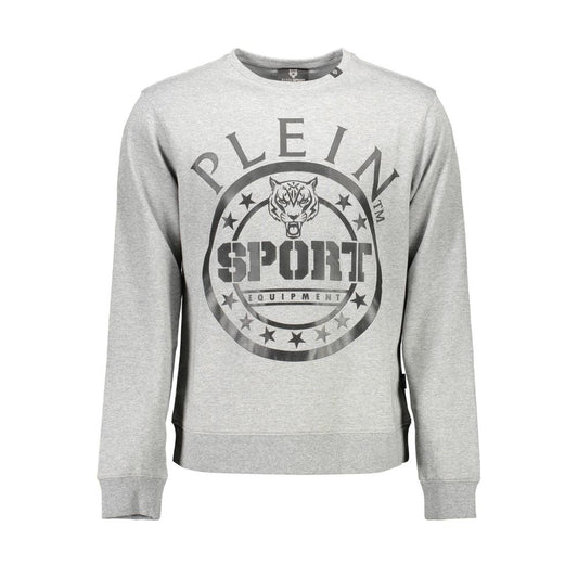 Jersey gris de algodón para hombre