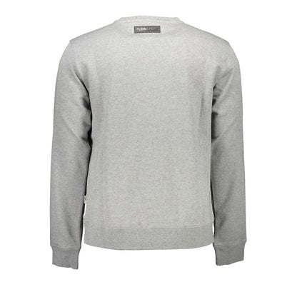 Jersey gris de algodón para hombre