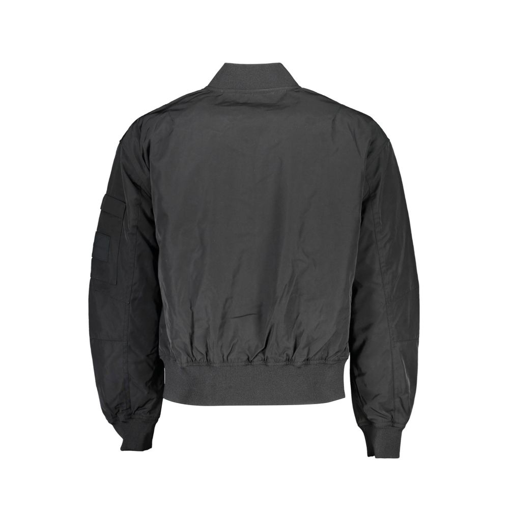 Elegante chaqueta de manga larga con cremallera