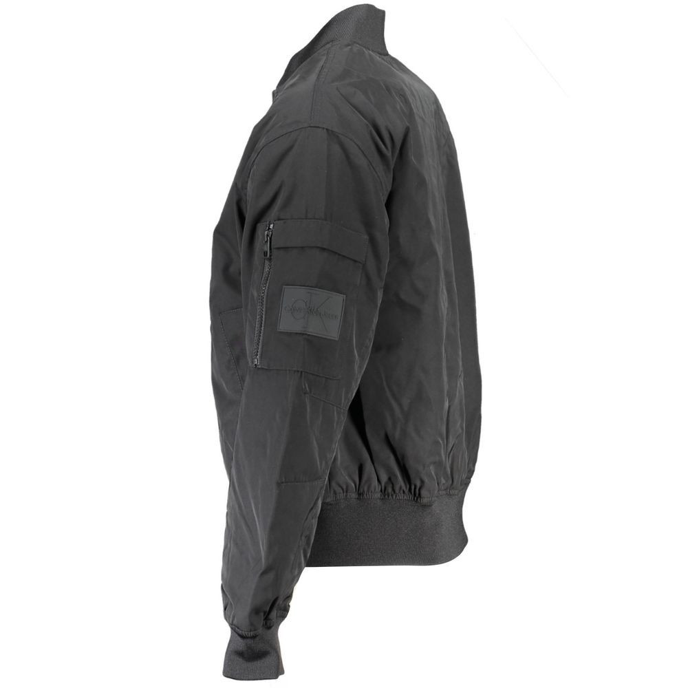 Elegante chaqueta de manga larga con cremallera