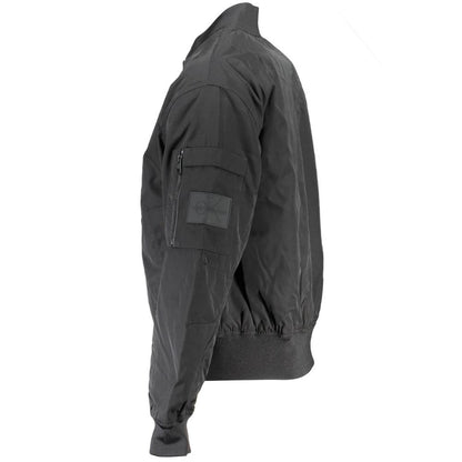 Elegante chaqueta de manga larga con cremallera