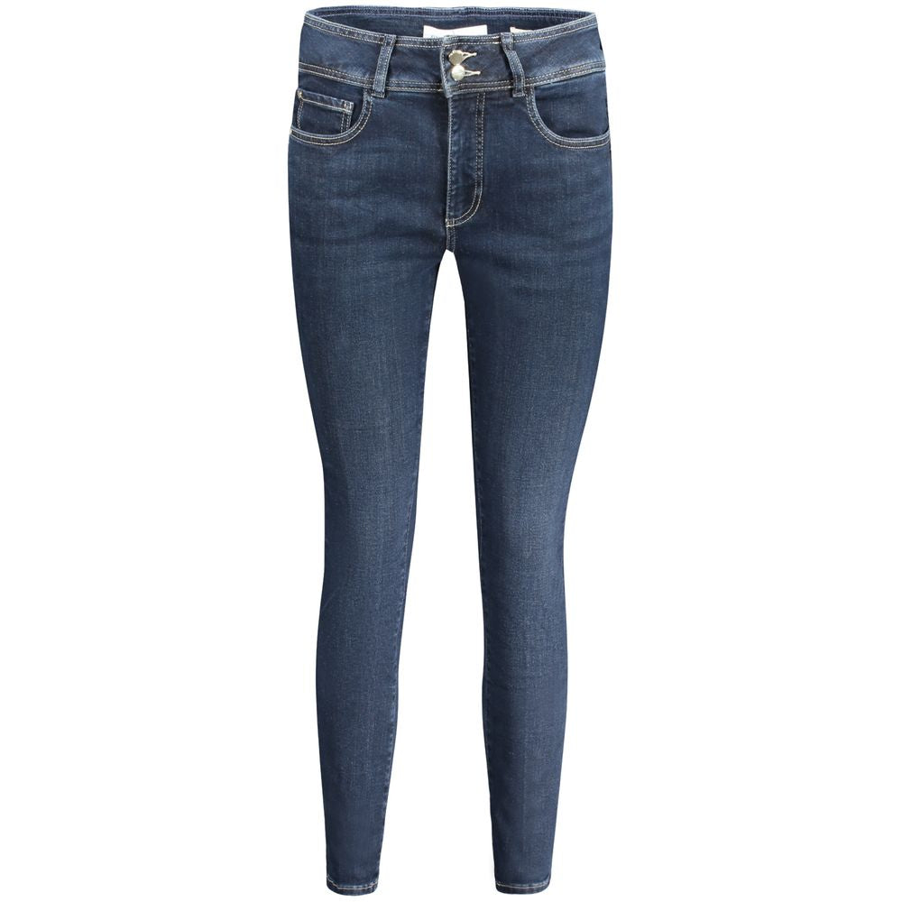 Pantalones y vaqueros de algodón azules