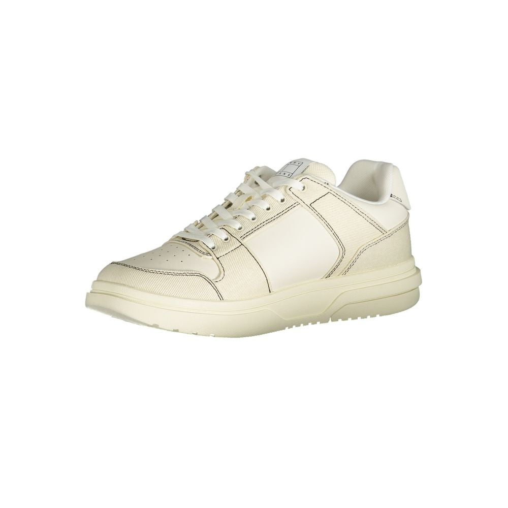 Zapatilla blanca de poliéster