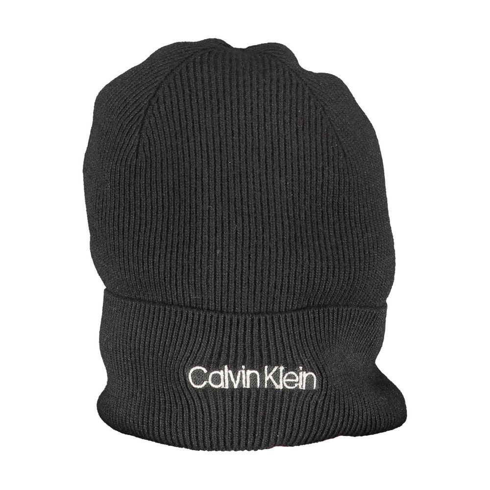 Gorro de lana negro