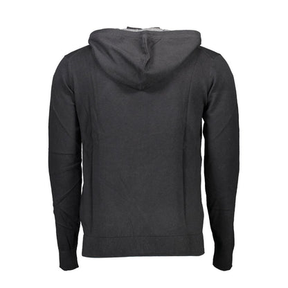 Jersey Negro Algodón Hombre